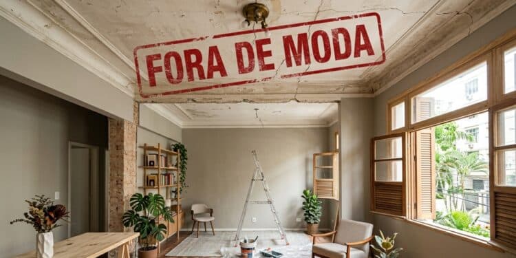 Adeus ao gesso tradicional: técnica mais rápida e limpa para teto conquista quem vai reformar