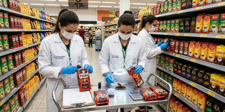 Anvisa alerta sobre riscos à saúde e suspende marcas populares de café vendidas em supermercados