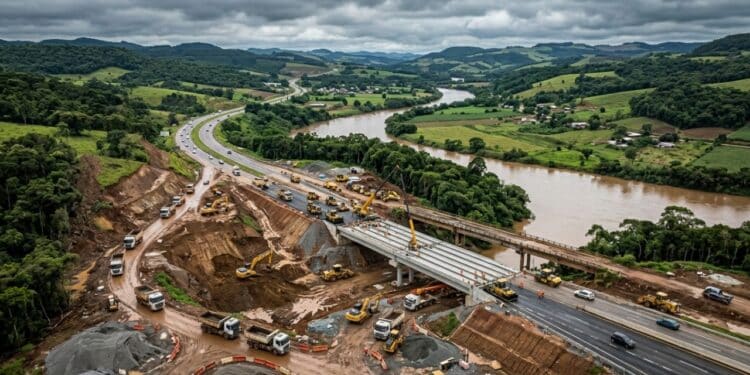 Daer investe R$ 3,1 bilhões para reconstruir rodovias gaúchas após enchente que danificou 8 mil km