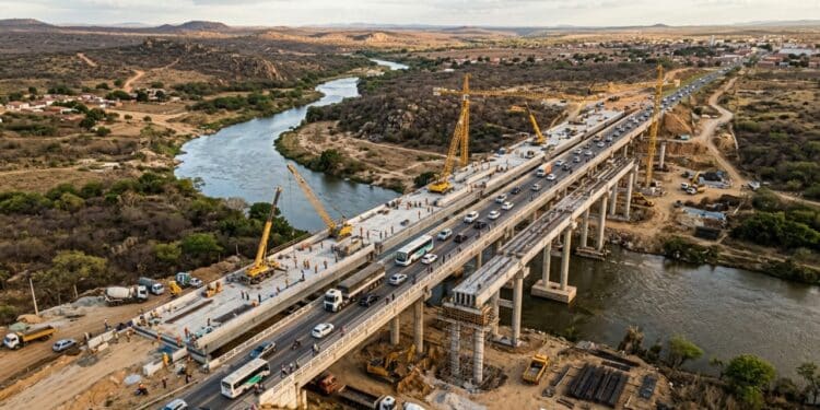 Ampliação estrutural de ponte favorece a mobilidade e segurança no sertão