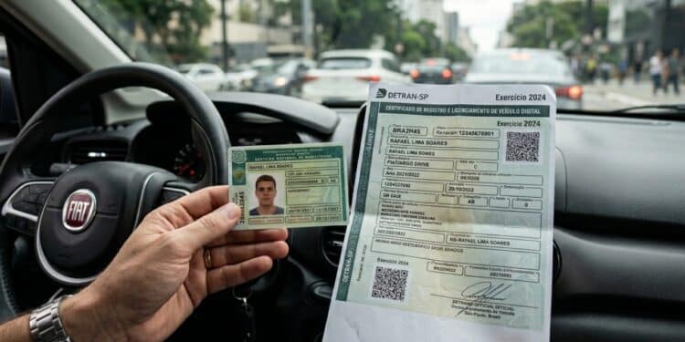 Condutores sem esses dois documentos exigidos por lei podem receber multa pesada em fiscalização