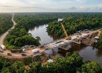 A BR-319 avança com três pontes de concreto no coração da ligação entre Manaus e Porto Velho