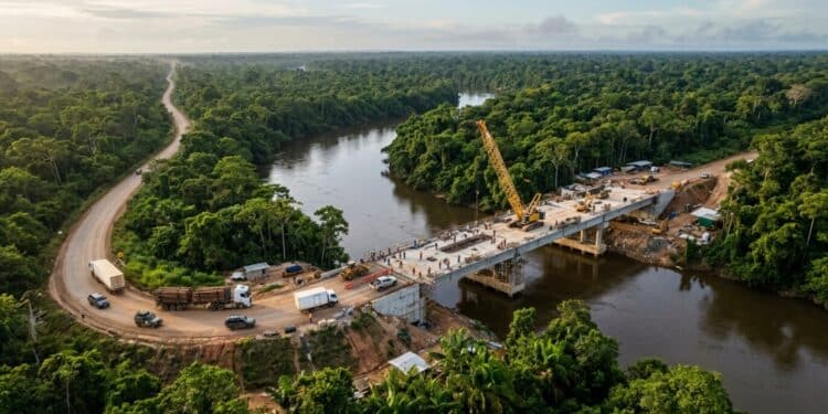 A BR-319 avança com três pontes de concreto no coração da ligação entre Manaus e Porto Velho
