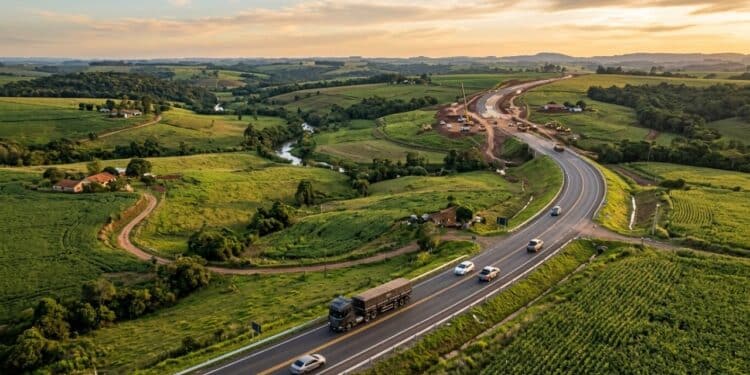 Obra de R$ 64 milhões na ERS-403 chega à reta final e promete reduzir viagem de 2 horas para 40 minutos