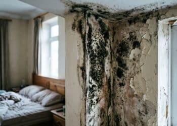 Como eliminar mofo da parede do quarto e deixá-la com aparência de nova