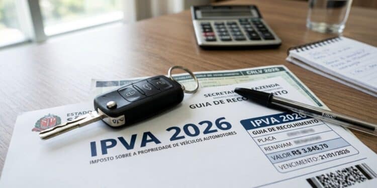 IPVA pode ficar até 40% mais barato com nova lei já aprovada para 2026