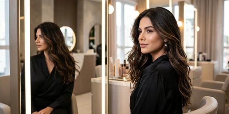 Fim do cabelo preto chapado: a tonalidade moderna que valoriza o rosto e exige menos retoque em 2026