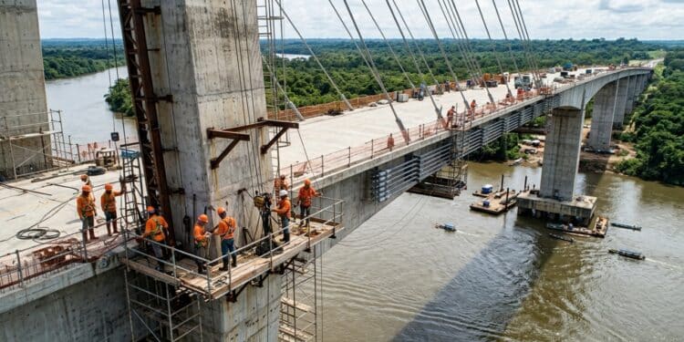 Ponte sobre o Rio Candeias recebe R$ 44,9 milhões e entra na fase final de reforço na BR-364/RO