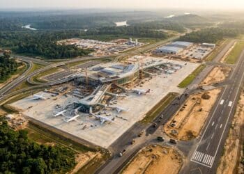 Novo aeroporto será construído com investimento de R$ 1,8 bilhão e megaestrutura ocupará mais de 3.000 hectares