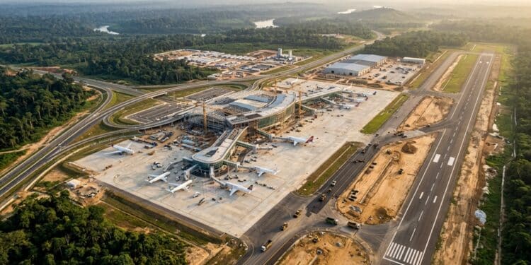 Novo aeroporto será construído com investimento de R$ 1,8 bilhão e megaestrutura ocupará mais de 3.000 hectares