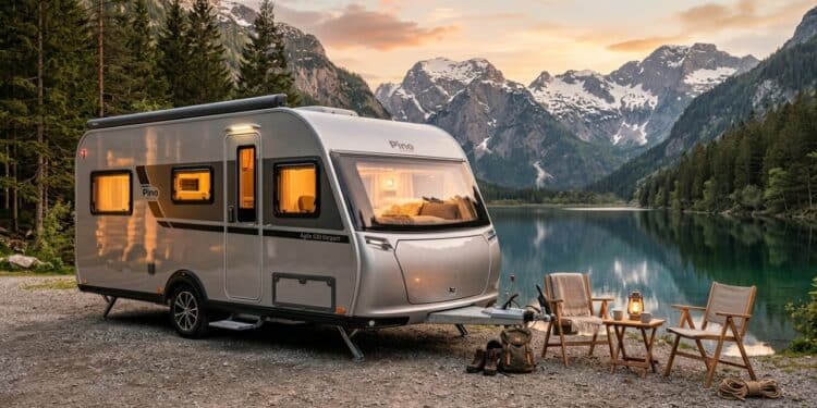 O Pino Agile 530 Elegant Travel Trailer é uma casa sobre rodas luxuosa