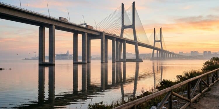 Maior ponte da Europa leva nome de time brasileiro e custou 900 milhões de euros para unir Portugal e Brasil