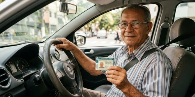 Novas normas da CNH prometem mais proteção para motoristas acima de 60 anos
