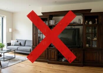 O móvel que os minimalistas estão banindo da sala e o que estão colocando no lugar que custa menos