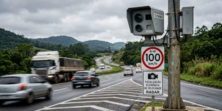 Novos radares já estão funcionando e começam a multar motoristas na BR-280