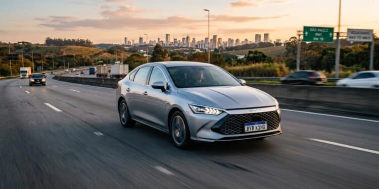 Sedã médio híbrido plug-in promete até 1.200 km de autonomia, faz 44 km/l no Inmetro e ganha desconto de até R$ 25 mil