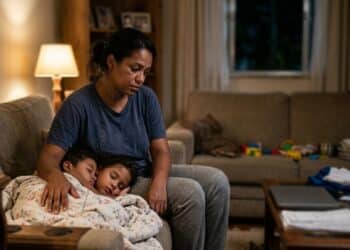 Jantando culpa? O peso invisível de ser mãe solo quando a luz da sala se apaga