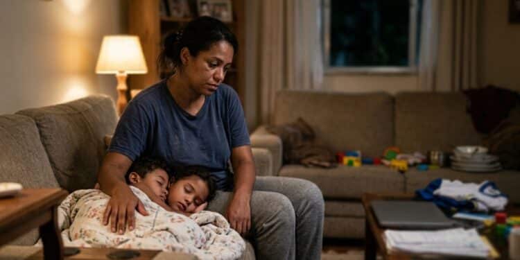 Jantando culpa? O peso invisível de ser mãe solo quando a luz da sala se apaga