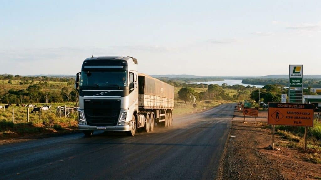 Obra na BR-158 avança com 12 km pavimentados da BR-158 em projeto de 195 km no Vale do Araguaia