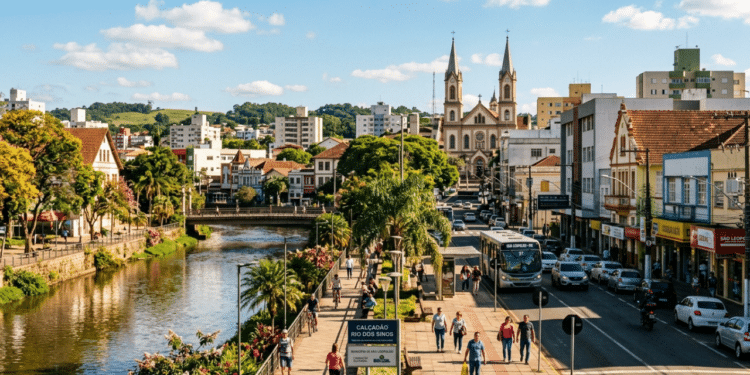 Uma cidade universitária do Sul do Brasil combina vida estudantil ativa, oportunidades de trabalho e um custo de vida surpreendentemente baixo