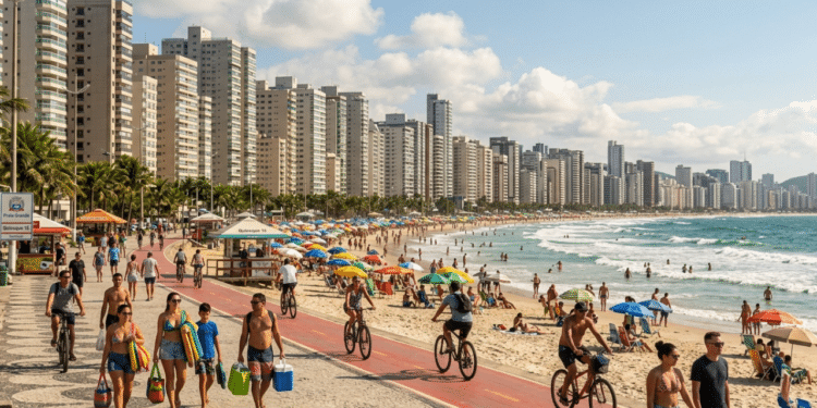 No litoral de São Paulo, esse é o 4º destino mais procurado no verão por suas praias e estrutura turística