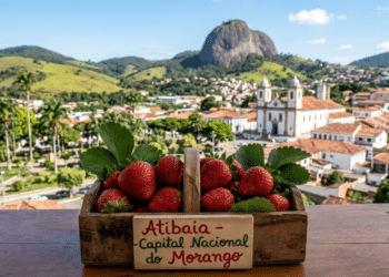 A “Capital Nacional do Morango” se destaca pelo clima europeu, tranquilidade e proximidade com a maior metrópole do país