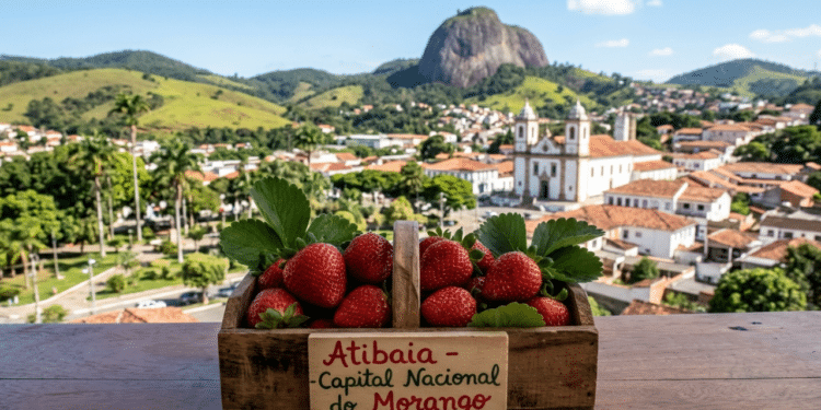 A “Capital Nacional do Morango” se destaca pelo clima europeu, tranquilidade e proximidade com a maior metrópole do país