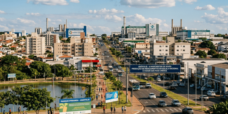 A cidade apelidada de “Manchester Goiana” impressiona ao produzir medicamentos em escala nacional e atrair cada vez mais moradores