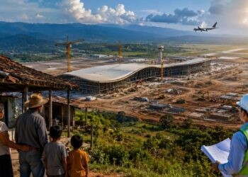 Megaprojeto para construção de novo aeroporto de R$ 1,1 bilhão vai impulsionar economia, mas provoca retirada de 250 famílias de suas casas