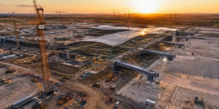 Novo aeroporto de R$ 71 bilhões está sendo construído 'no meio do nada', promete até 8.500 empregos e vira alvo das principais companhias aéreas do mundo