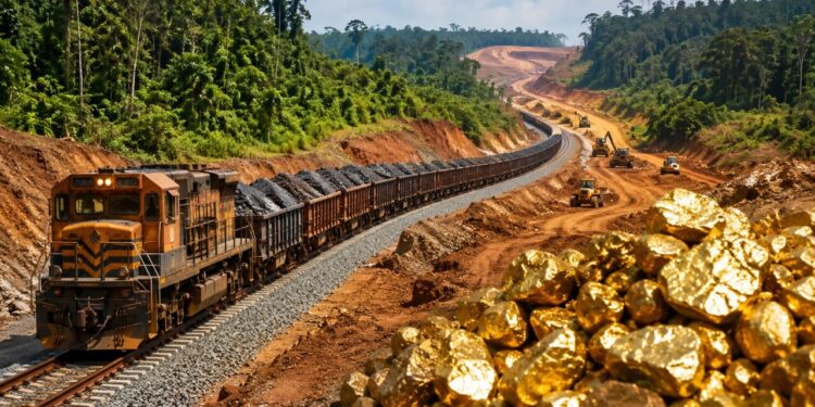 Megaprojeto de mais de R$ 100 bilhões na África vai construir ferrovia de 600 km para explorar tesouro escondido em floresta