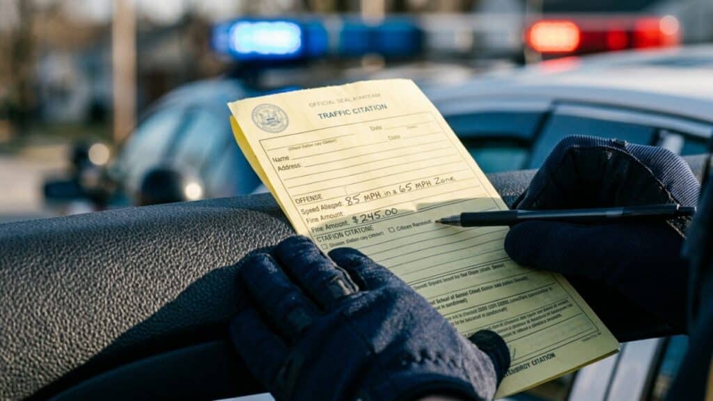A polícia está flagrando motoristas em alta velocidade a cada dez minutos