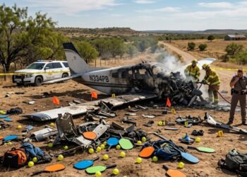 Queda de avião com jogadores de pickleball deixa cinco mortos e choca os moradores