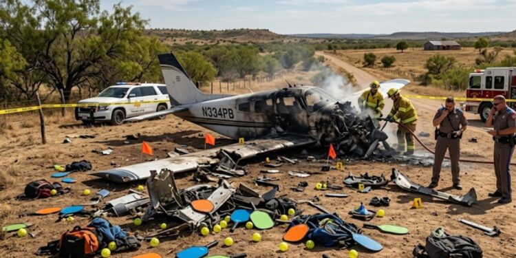 Queda de avião com jogadores de pickleball deixa cinco mortos e choca os moradores