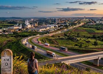 Primeira rodovia pavimentada do Brasil atravessa três estados e conecta polos industriais à capital federal com cerca de 1.170 km
