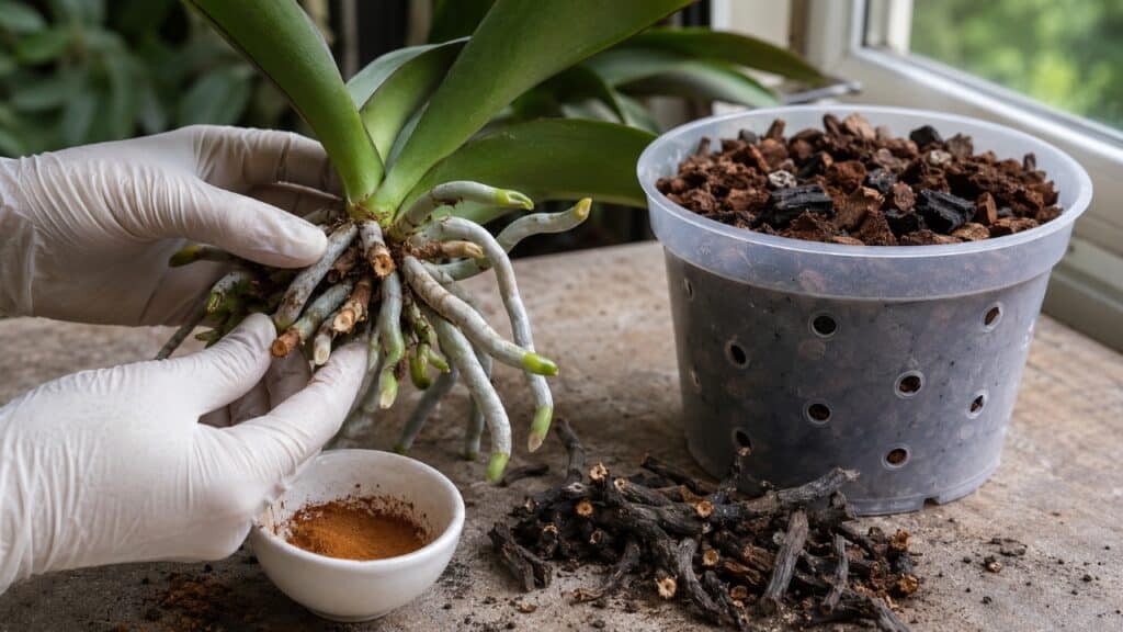 Por que as raízes das orquídeas mofam e como salvar a planta com um pó que custa apenas R$ 5