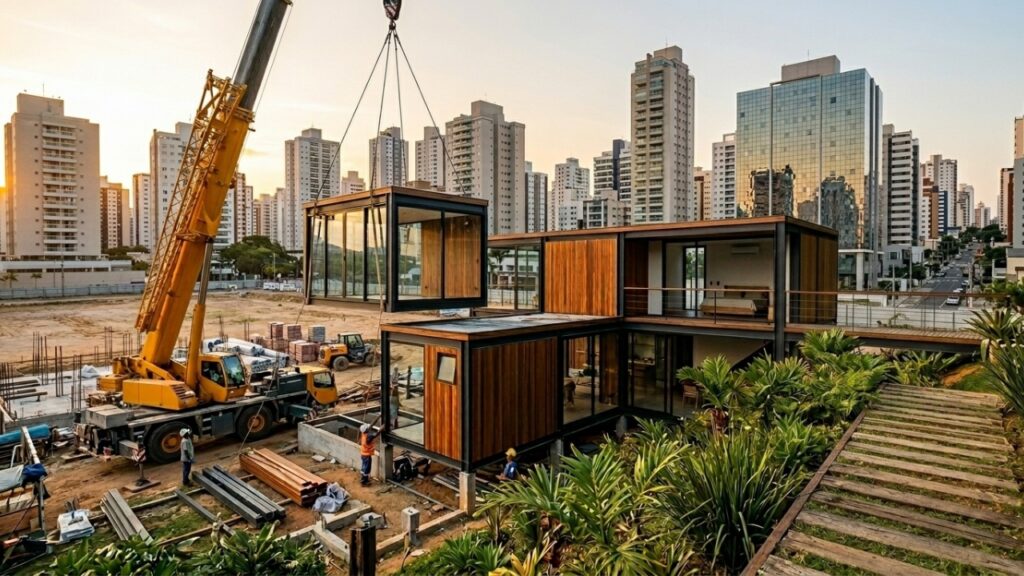 Nova tecnologia de construção rápida promete entrega de chaves em poucos meses