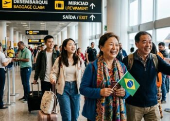 Nova regra do governo libera entrada de chineses no Brasil sem exigência de visto