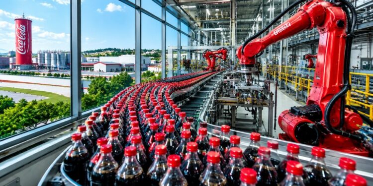 Maior fábrica da Coca-Cola do planeta fica no Brasil, funciona 24 horas com cerca de 1,7 mil empregados e produz 2 bilhões de litros de bebidas por ano