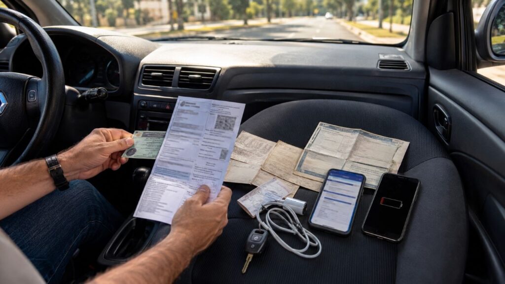 Condutores sem esses dois documentos exigidos por lei podem receber multa pesada em fiscalização