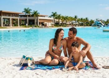 Maior praia artificial da América do Sul fica em Goiás e trata 4,5 milhões de litros de água a cada quatro horas