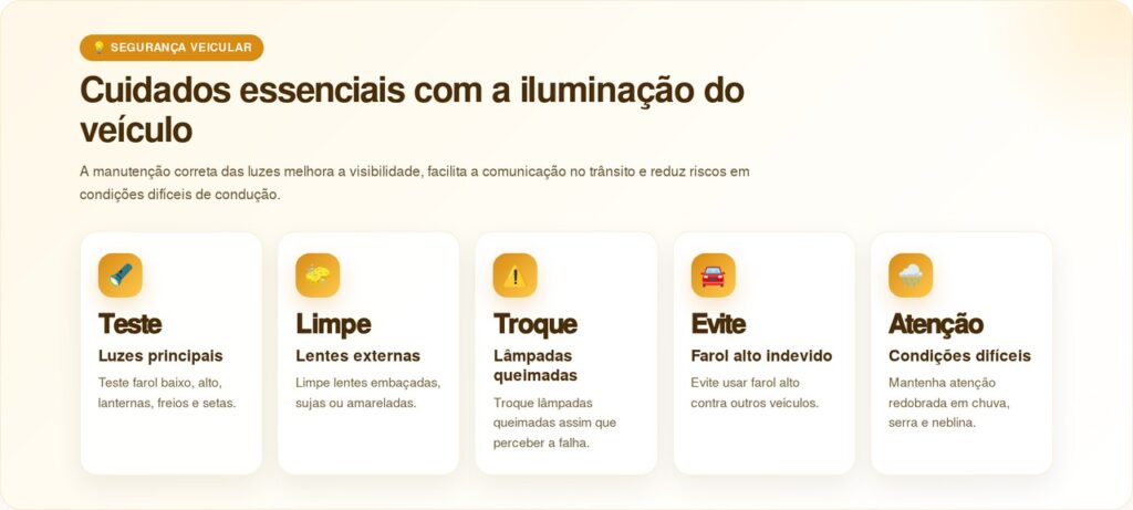 Nova Lei do Farol começa a valer no país e muda exigências importantes para motoristas