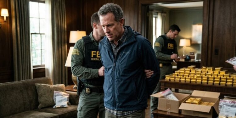 Agente da CIA é preso pelo FBI após descoberta de 40 milhões de dólares em ouro na sua residência