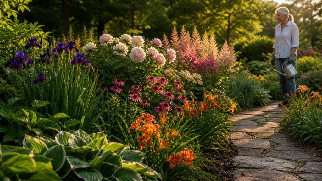 Pare de sofrer com rosas: 6 plantas perenes para um jardim de paisagista