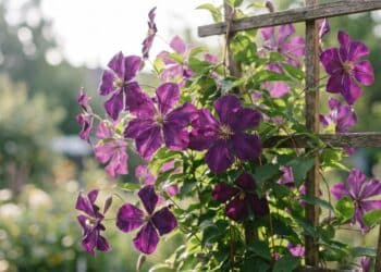 Como cultivar clematite em vasos e pérgolas seguindo o método de drenagem ideal para a planta