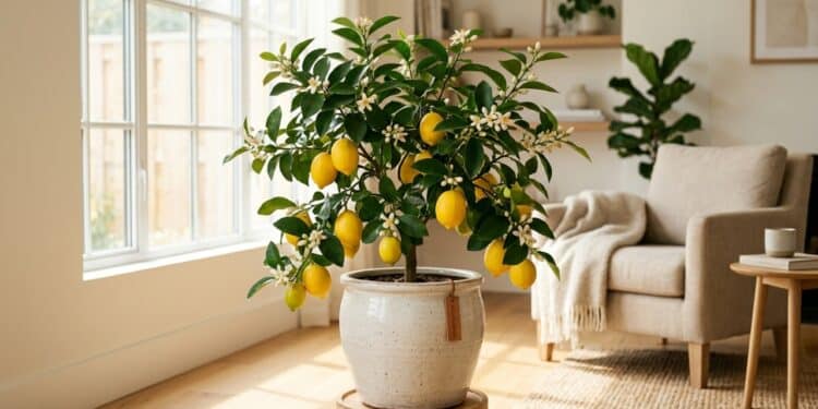 Essa árvore frutífera em vaso dá frutos em casa, é fácil de manter e ainda perfuma todo o ambiente