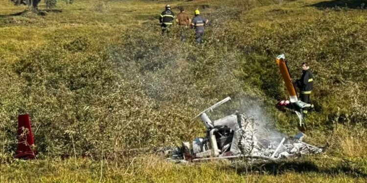 Piloto é encontrado morto em Santa Catarina após acidente trágico com helicóptero
