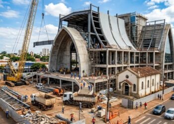Ampliação de igreja com megaobra de R$ 9 milhões deve redesenhar avenida em Campo Grande com construção de novo templo de capacidade para 760 pessoas sentadas