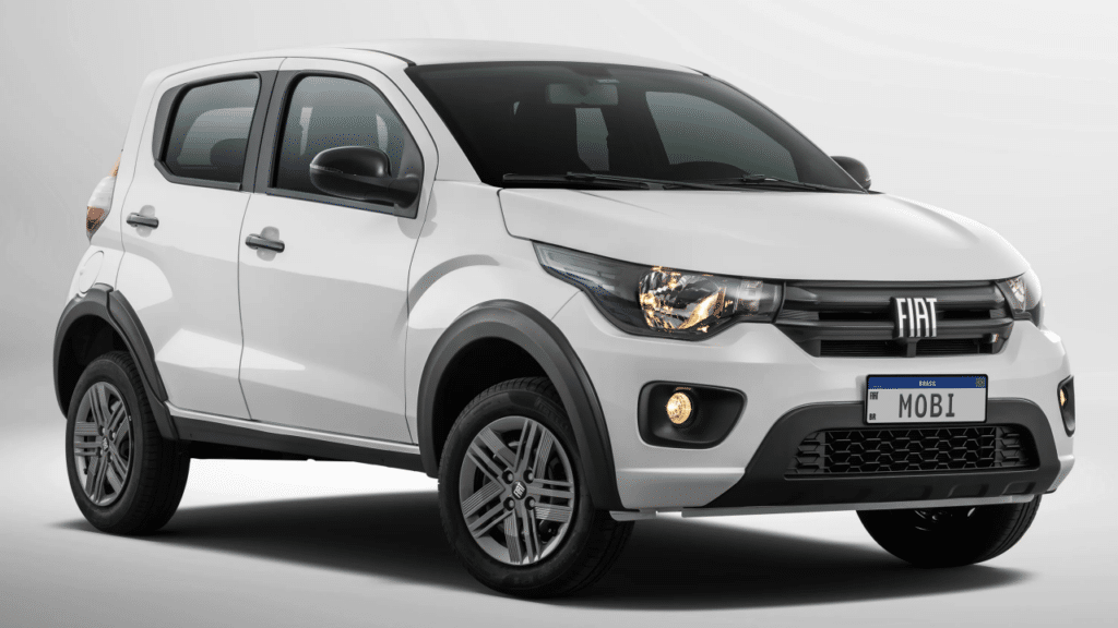 Ofensiva de preços da Fiat derruba valor do Mobi para patamares de 2022 em maio