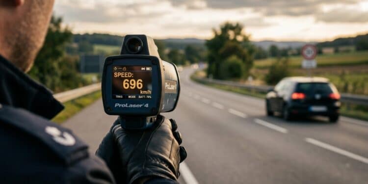 Motorista é flagrado dirigindo a 696 km/h recebe multa pesadíssima de 38.000 reais